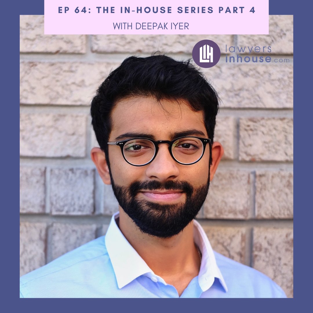 To continue our ongoing In-House series, we sat down with <a href="/deepakmiyer/">Deepak</a>. Deepak currently works as Legal Counsel, Technology at First Canadian Title Company Limited. In this conversation, Deepak shares about what he’s learned from making 4 job changes early in his career.