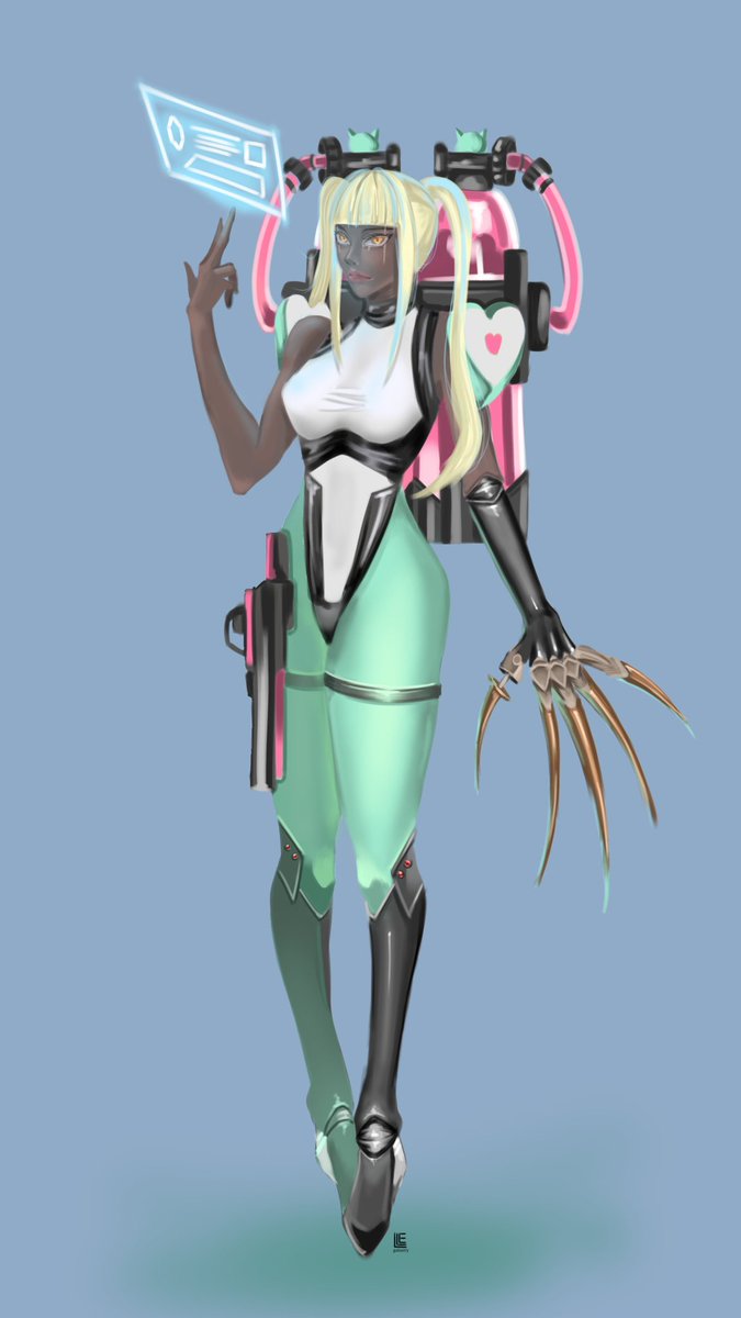 Learning mechas 😭😭 #galuery