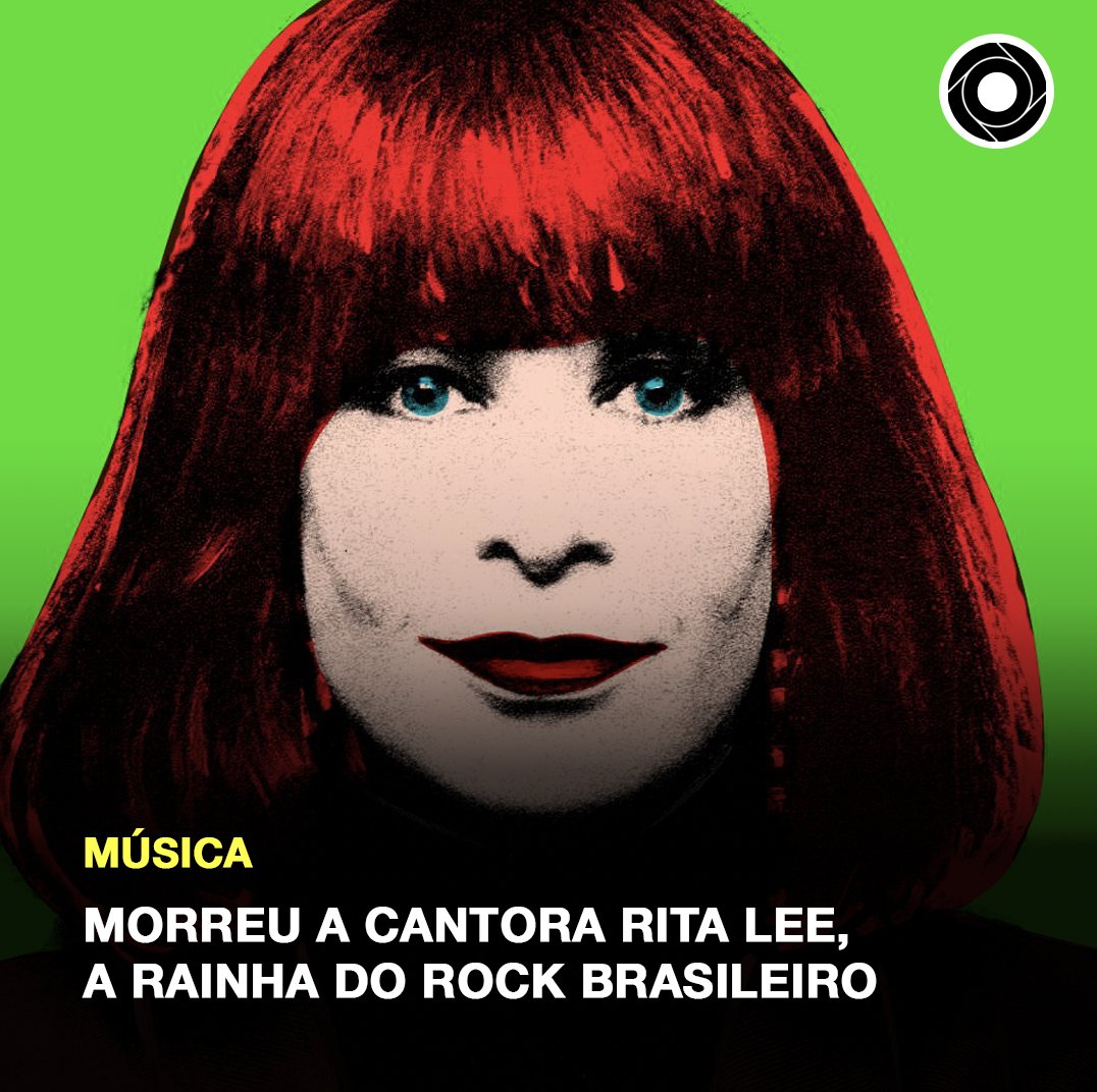 Morreu a cantora brasileira Rita Lee, informou a família nas redes sociais. Tinha 75 anos. Recorda este artigo biográfico sobre a artista: comunidadeculturaearte.com/rita-lee-a-rai…