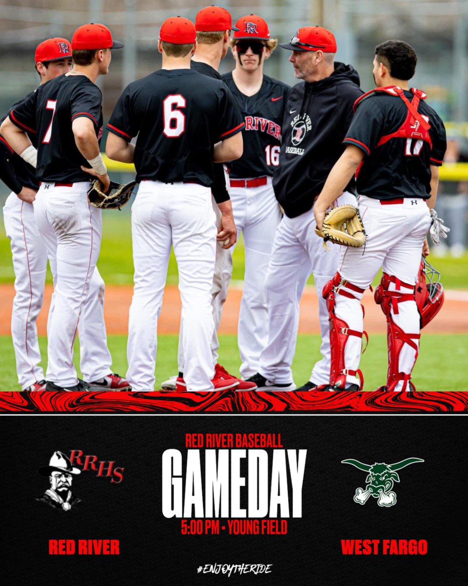 Gameday at West Fargo. 5:00pm at Young Field.
