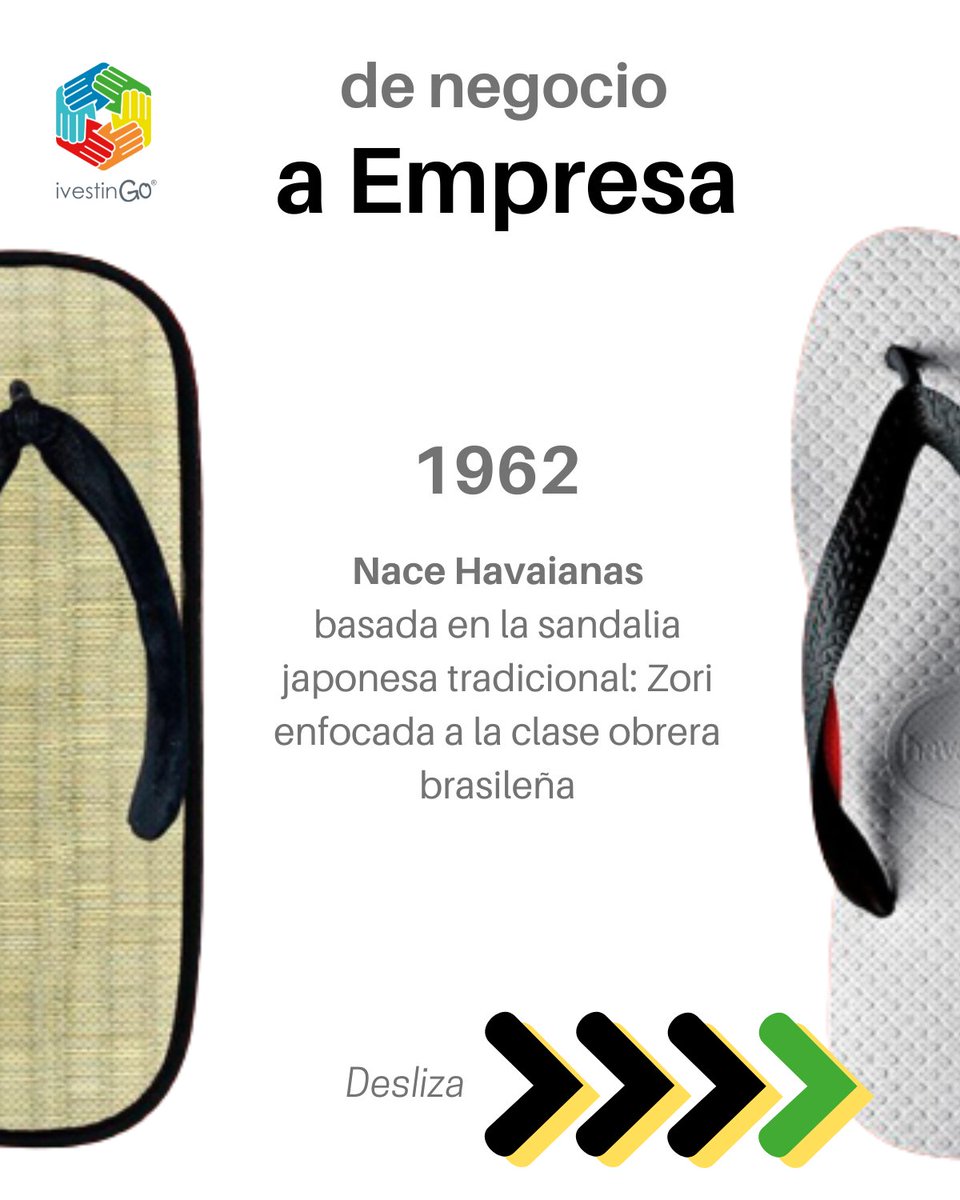 RaguaCarlos's tweet photo. Te contamos como la marca brasileña Havaianas, entendió que el negocio debía transformarse en Empresa para impactar el mundo, y no solo para vender un producto

Transformamos tu negocio en Empresas a través de nuestra metodología 6 #signosvitalesdelnegocio

#pymes  #mentoring https://t.co/NMparCgHV8