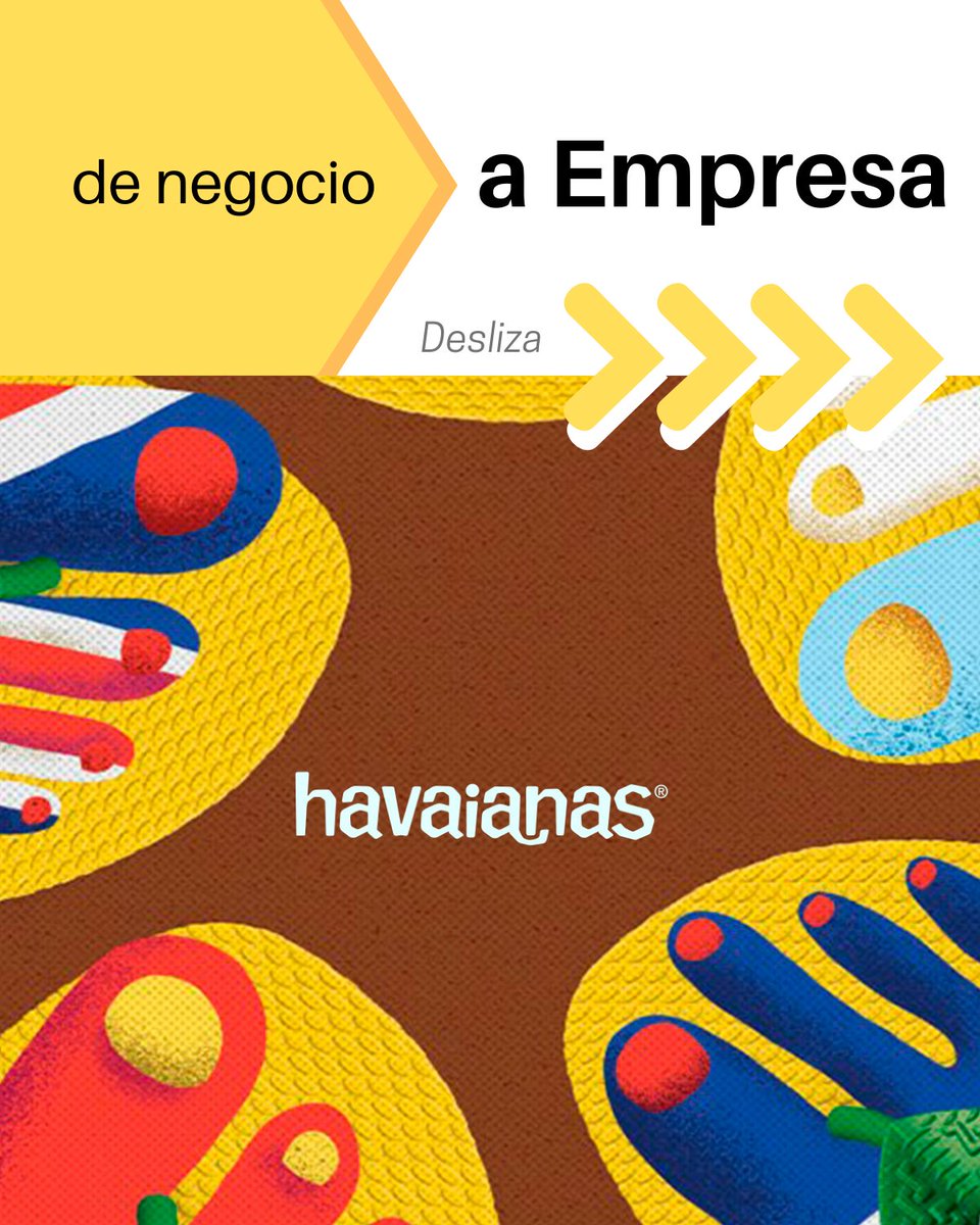 RaguaCarlos's tweet photo. Te contamos como la marca brasileña Havaianas, entendió que el negocio debía transformarse en Empresa para impactar el mundo, y no solo para vender un producto

Transformamos tu negocio en Empresas a través de nuestra metodología 6 #signosvitalesdelnegocio

#pymes  #mentoring https://t.co/NMparCgHV8