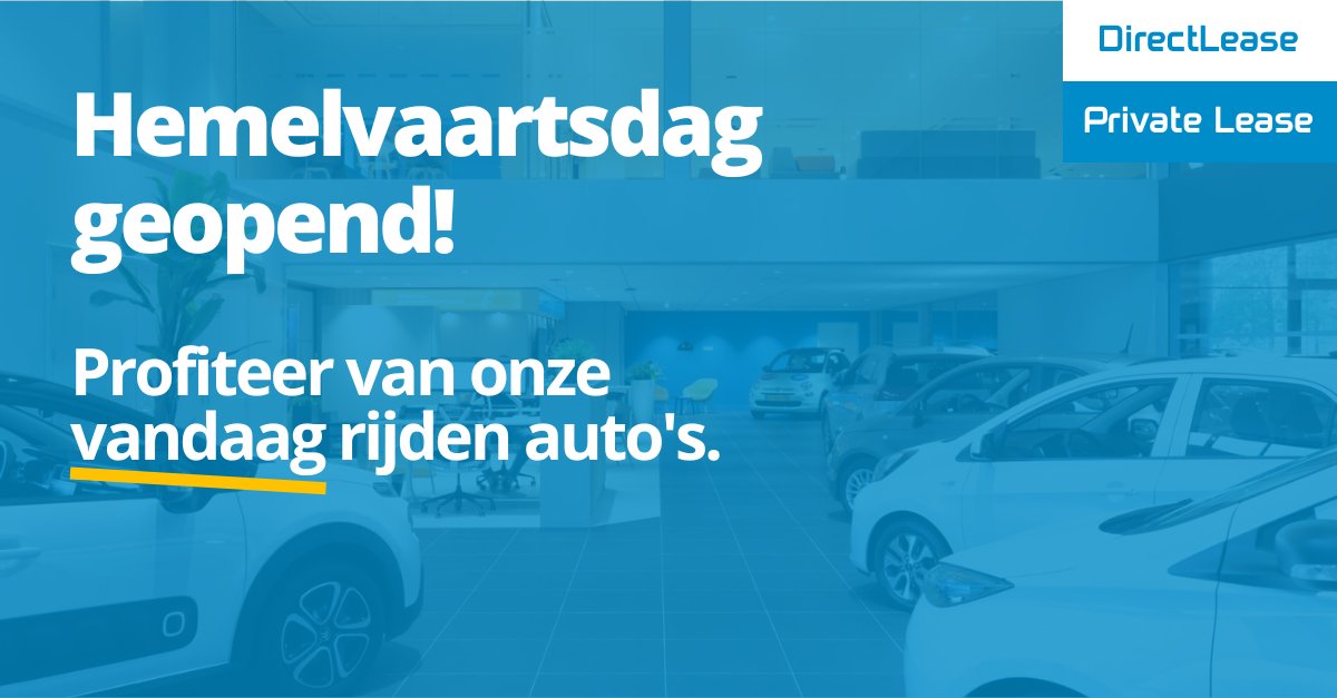 DirectLease's tweet image. 𝗪𝗶𝗷 𝘇𝗶𝗷𝗻 𝗛𝗲𝗺𝗲𝗹𝘃𝗮𝗮𝗿𝘁𝘀𝗱𝗮𝗴 𝗴𝗲𝗼𝗽𝗲𝗻𝗱! 🔓

De perfecte dag om direct met je nieuwe private leaseauto naar huis te rijden! 🚗

𝗕𝗲𝗸𝗶𝗷𝗸 𝗵𝗲𝘁 𝗮𝗰𝘁𝘂𝗲𝗹𝗲 𝗮𝗮𝗻𝗯𝗼𝗱 👇
directleaseprivate.nl/vandaag-een-au…