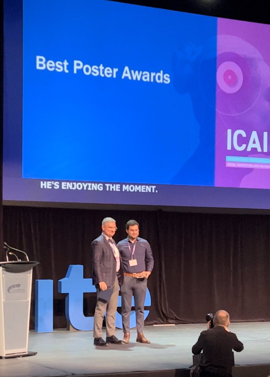 Reza Basiri (@reza_basiri9) on Twitter photo Thank you #ICAIR2023 for the award! Wonderful conference! And thank you @MilosRPopovic, <a href="/Shehroz_SKhan/">Shehroz Khan</a> and <a href="/KarimManji/">Karim Manji</a> for inspirations, ideas and support! Thank you #ICAIR2023 for the award! Wonderful conference! And thank you @MilosRPopovic, <a href="/Shehroz_SKhan/">Shehroz Khan</a> and <a href="/KarimManji/">Karim Manji</a> for inspirations, ideas and support!