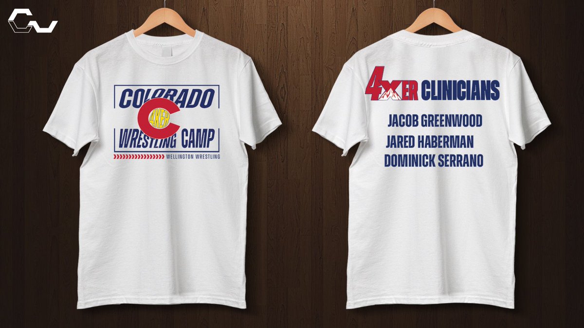 We are excited to sponsor the @WHS_eagleswrest Colorado 4xer Camp!

Register before June 1st and secure a limited edition camp tee. 🔥

chainwrestling.co/collections/we…