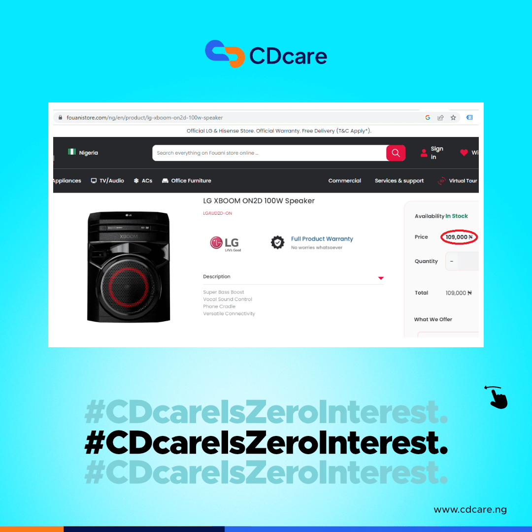 CDcareNG's tweet photo. All items on the CDcare app are sold at normal market price when you compare our prices with leading Nigeria suppliers.
Visit https://t.co/rgqDFXzOlT to start paying small small today
#CDcareIsZeroInterest #paysmallsmall #ZeroInterest #normalmarketprice #savetopaylater https://t.co/8c0eMRxsfJ