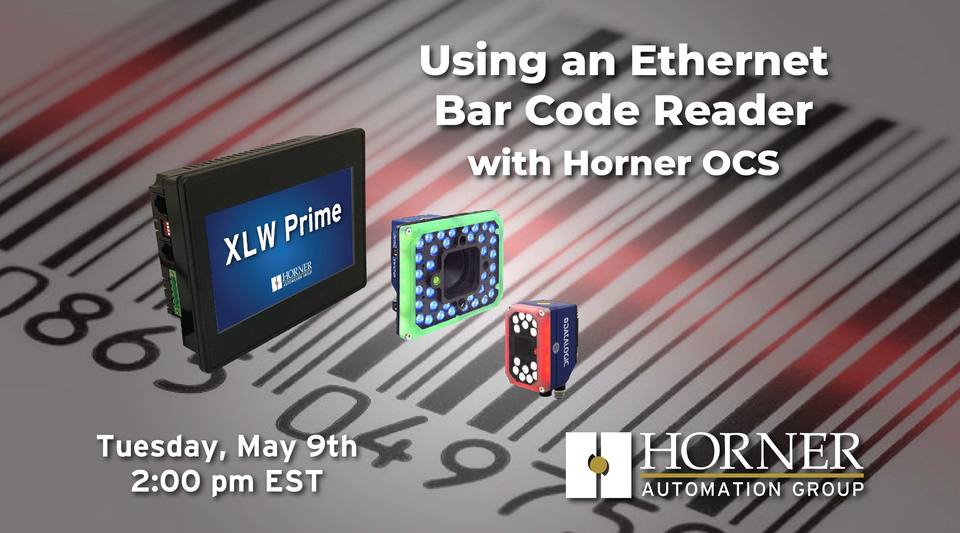 ProcesSolutions's tweet image. Join us later today for step-by-step instructions to integrate a #Datalogic #BarCodeReader to your @hornerapg OCS All-in-One #AutomationController
zurl.co/8agt
#HMI #PLC #AutomationControl #IndustrialAutomation #ProgrammableLogic #IndustrialInstrumentation #Horner
