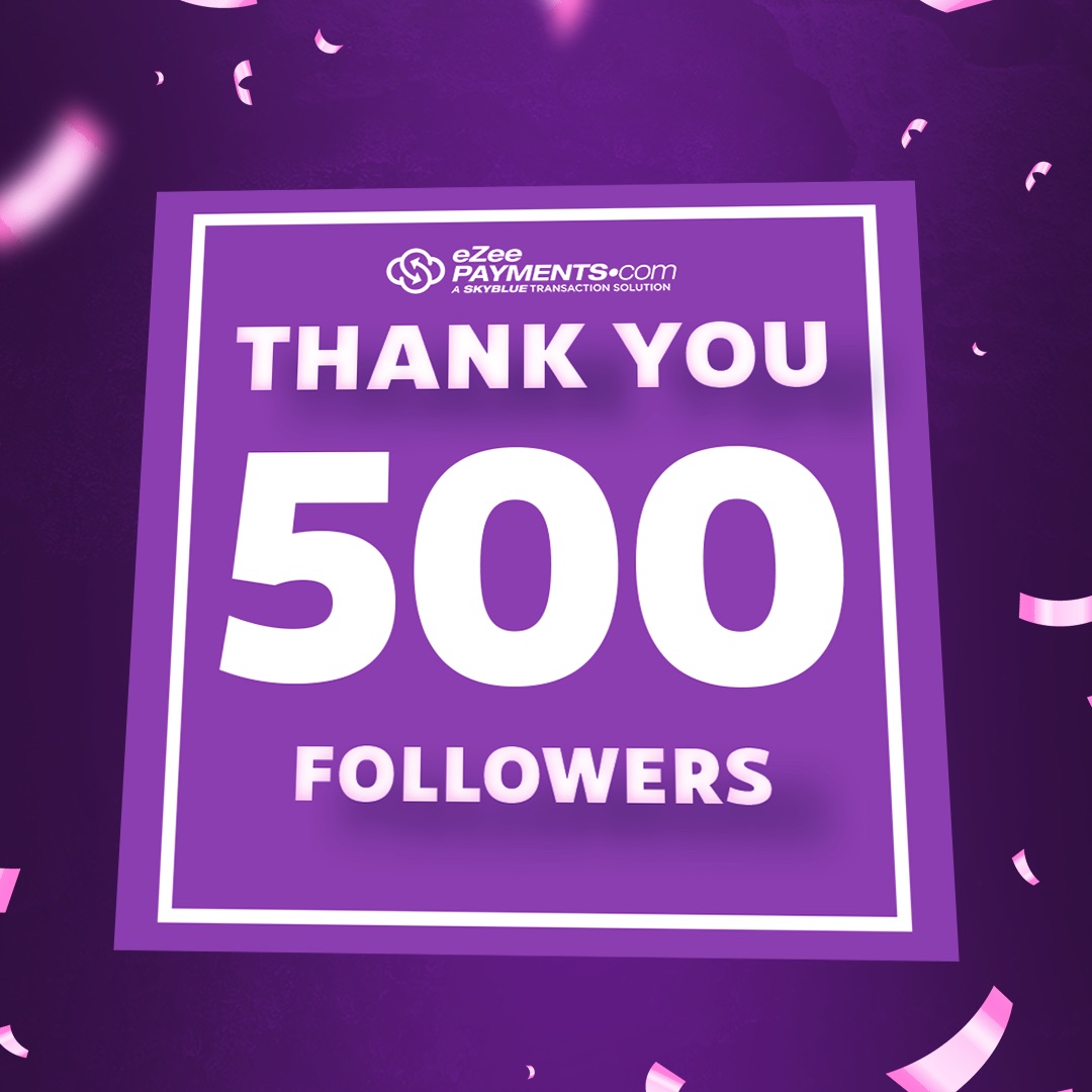 EzeePayments's tweet image. THANK YOU FOR 500 FOLLOWERS ON INSTAGRAM!! 🥳👏

Visit our page! instagram.com/ezeepayments
#eZeePayments #AcceptPayments #OnlinePayment