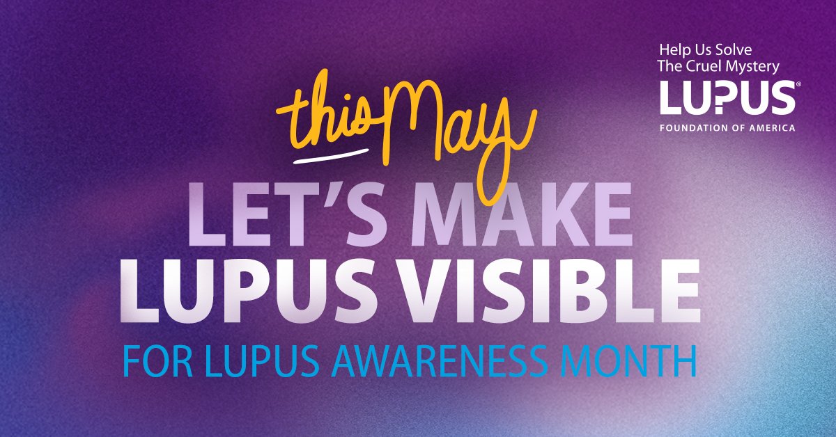 StokesLibraryHU's tweet photo. DYK that May is #LupusAwarenessMonth? Join me and Make Lupus Visible by raising awareness about this chronic autoimmune disease. Learn more about how you can get involved and help make #lupus visible: https://t.co/ZR7k99OAxp https://t.co/G8CMhHrW7U