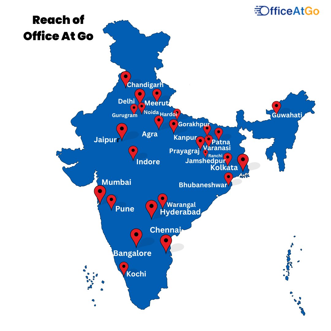 OfficeAtGo's tweet photo. We have serviced in the above Tier 1, 2 & 3 cities of India & are expanding rapidly. We have a process driven approach, reliability & precision when we service the requirements
For coworking/ leased office: support@officeatgo.com
#startup #coworking #coworkingspaces #officeatgo https://t.co/7O5RD6Zj48