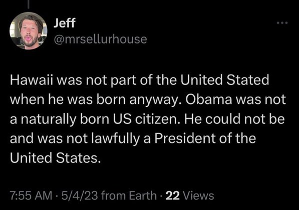 Can someone get this man a history book?