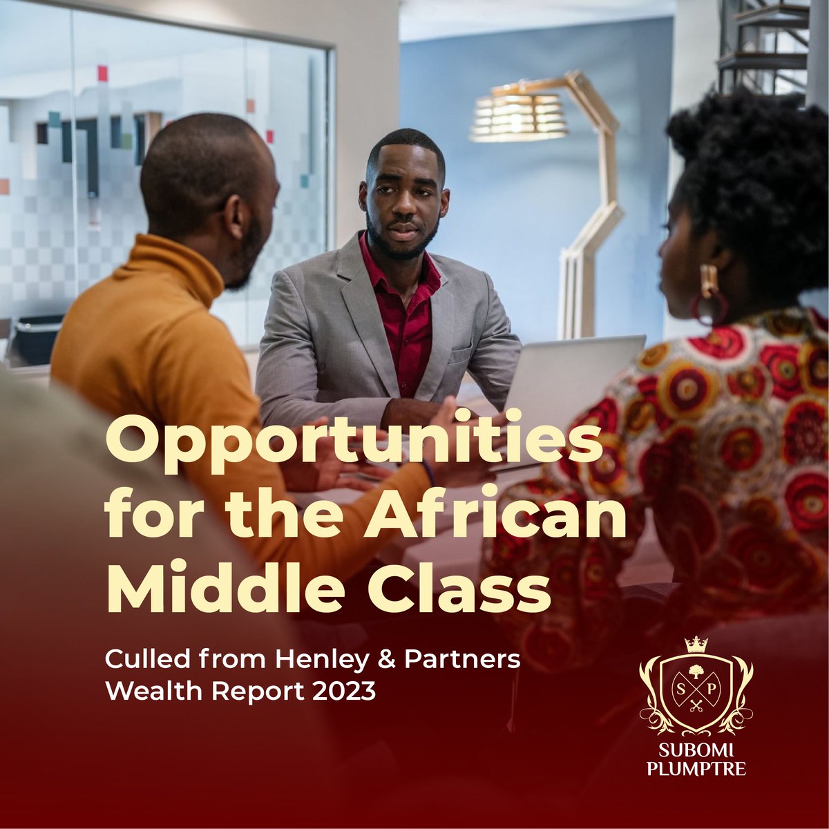 subomiplumptre's tweet image. This week on my Middle Class Wealth series, I’m sharing some insights from @HenleyPartners 2023 Wealth Report and the opportunities it presents for the African middle class.

#MiddleClassWealth #AfricanMiddleClass #AfricanWealthReport #Africa #Diaspora