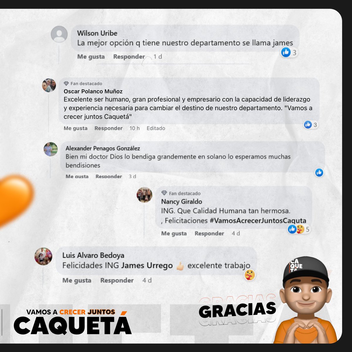 EsJamesUrrego's tweet photo. #Gracias y mil gracias 🙏🏻 a todos por su #Comentarios.
Los buenos nos #Motivan y los no tan buenos también 😄!
Seguimos #Creciendo y eso se debe a todos ustedes.
#EsJamesUrrego
CA
QUE
TÁ🧡 https://t.co/31suRRaIgu