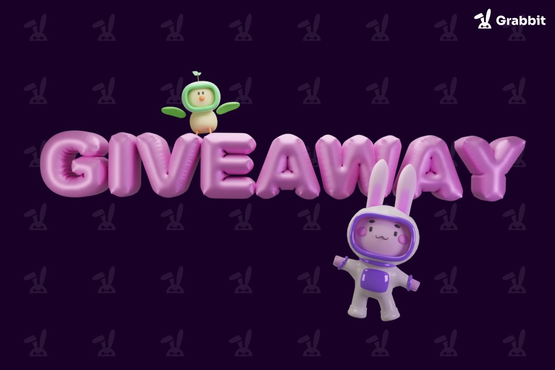 🎁 Twitter Giveaway 🎁 We’re airdropping GRAB tokens to our first 5k followers 🎉 Retweet to spread the word 🐰