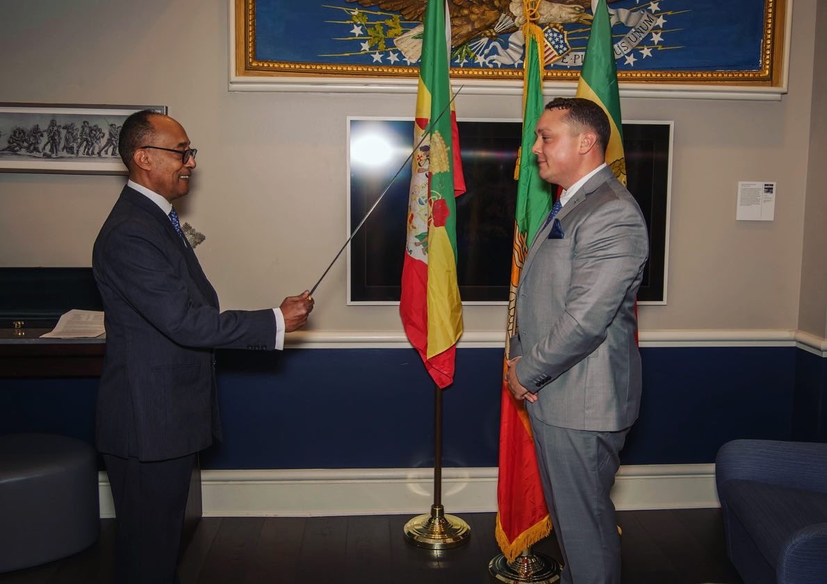 DaniStephensxn's tweet photo. I am beyond grateful to have been awarded with the prestigious Knight Commander of the Ethiopian Crown’s Order of the Star of Honour (KCSE) by @EthiopianCrown HIH Prince Ermias Sahle-Selassie https://t.co/cYQSTgCnAK