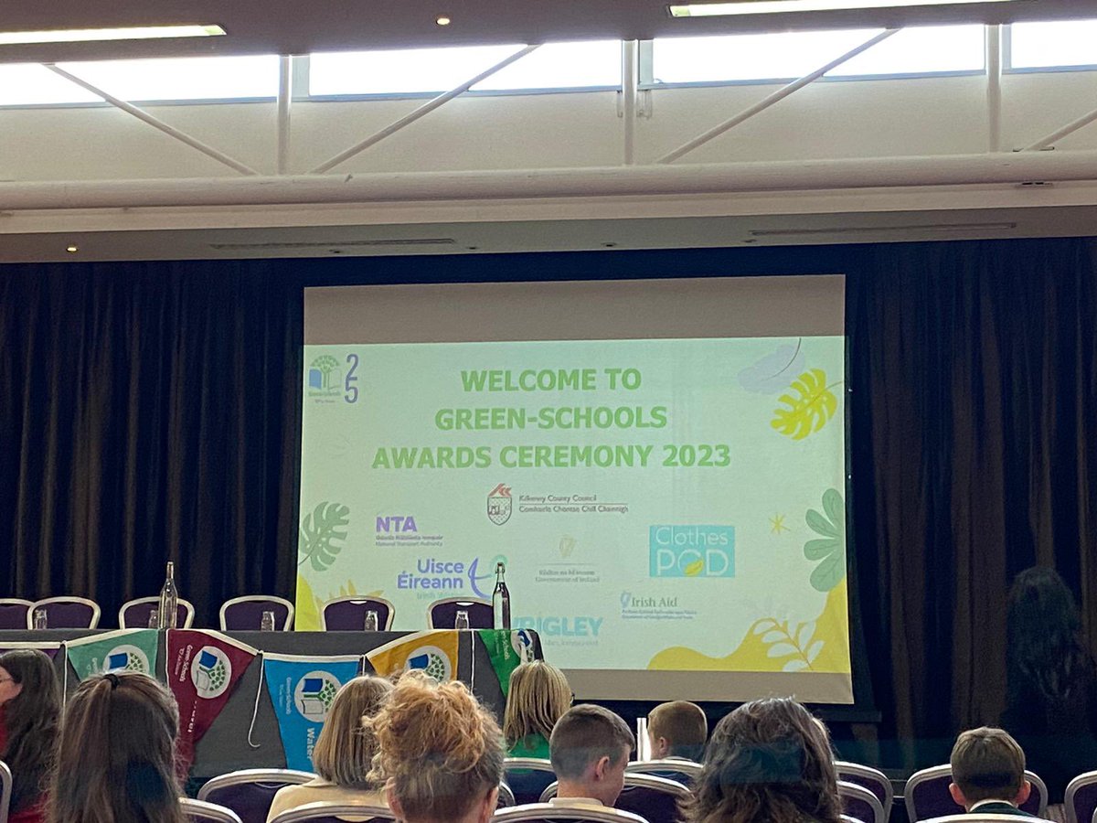 TipperaryFETCOS's tweet photo. We had a great day in Hotel Kilkenny for the Green schools awards ceremony where we were awarded our first ever green flag for the centre by Ellen O Sullivan from @AnTaisce @GreenSchoolsIre @TipperaryETB . https://t.co/iYSvz7ShVx