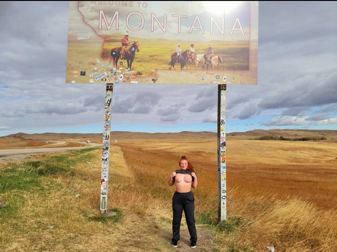 Back when we drove through Montana #flashing #boobs #redhead https://t.co/vhqnWoYtqb<a href="/tag/flashing"class="tags">#flashing</a><a href="/tag/boobs"class="tags">#boobs</a><a href="/tag/redhead"class="tags"><span>#redhead</span></a>