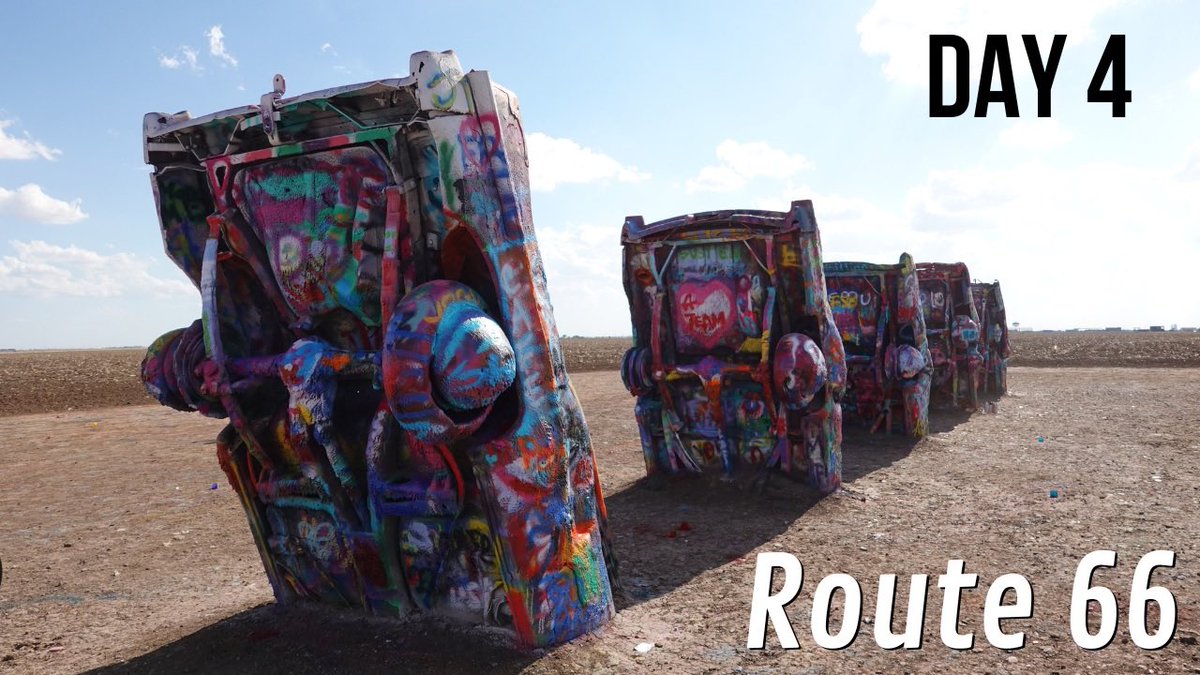 New Video Posted on YouTube!
Route 66 Road Trip Day 4 - Texas Panhandle & Reaching the Mid Point! Ama... youtu.be/KLYHKx6r_Rc via @YouTube
#route66 #roadtrip #travel #texas #cadillacranch #usa #motherroad #blueswallowmotel #travelusa