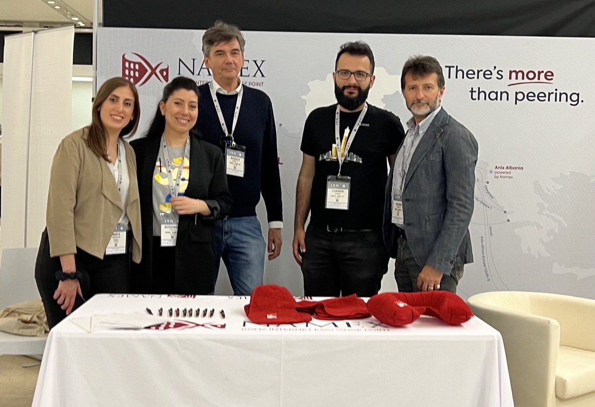 Pronti per questo #ITNOG7. Vi aspettiamo allo stand Namex! 

Grazie a <a href="/ITNOG_IT/">ITNOG</a> per l'accoglienza e l'organizzazione.