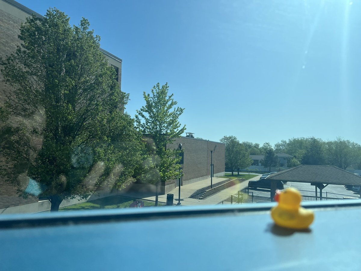 The ducks are waiting to be found! When you find one, post a picture on twitter with the hashtag #foundaduck23 , and tag us <a href="/AndrewStuCo/">VJA StuCo</a>! Then head to room 223 to claim your prize!☀️🌊