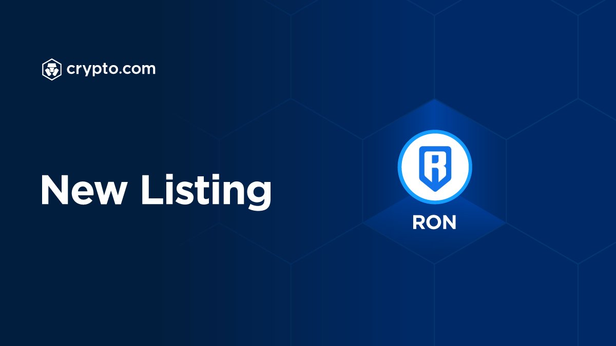 Ronin_Network's tweet image. $RON has been listed on @cryptocom! Kudos to the team for recognizing our network's recent progress.

Crypto.com App users can now purchase RON at with USD, EUR, GBP, and 20+ fiat currencies, and spend it at over 80 million merchants globally using the…