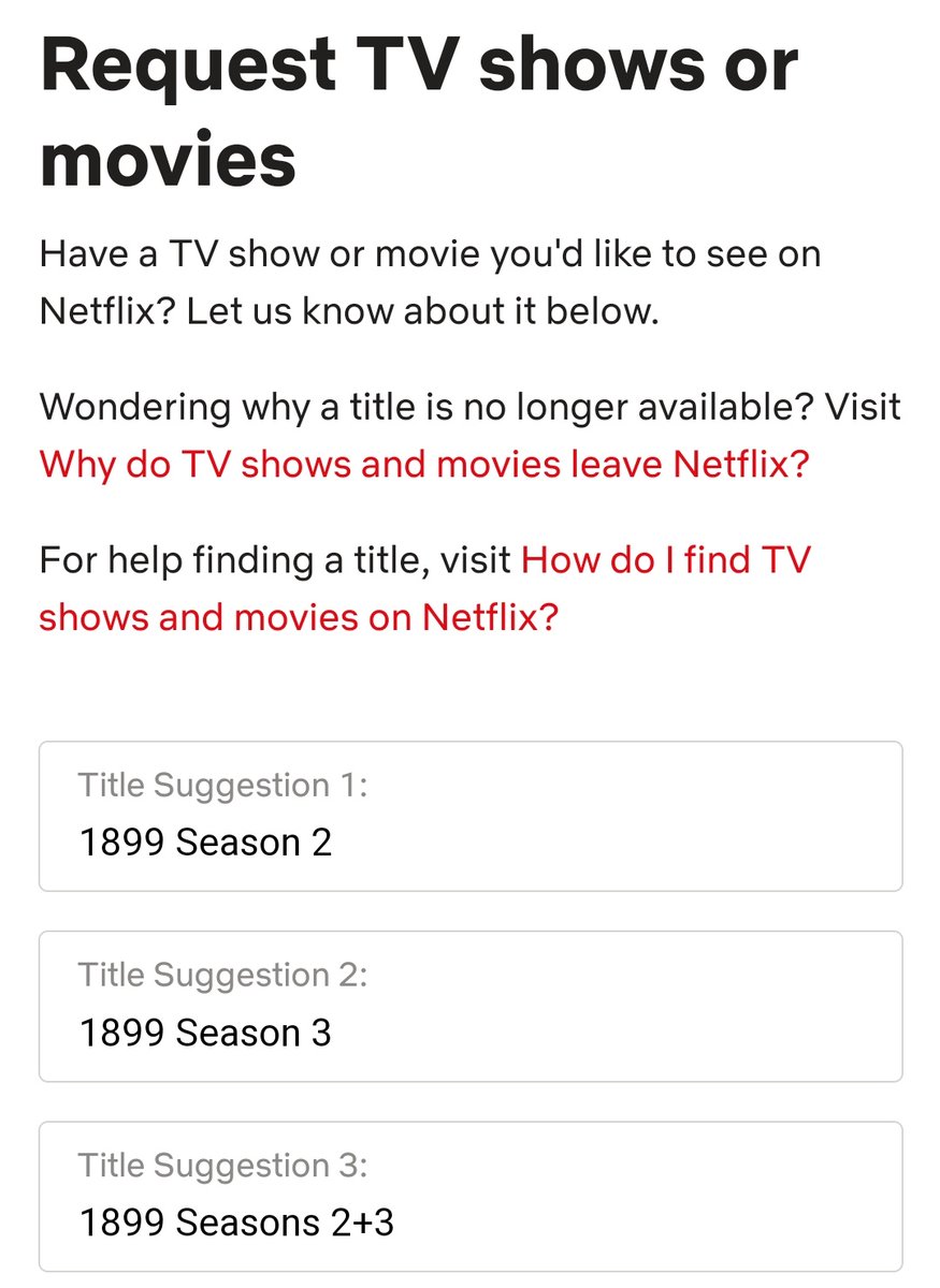 GajendraTwt's tweet photo. Request 1899 Season 2 and 3 in Netflix Help Center website and also sign the petition to let "money-monger" Netflix know the worth of this show. 
Petition link- https://t.co/mQ4YWSDDN9
#Save1899 #1899Netflix #Netflix https://t.co/8uJBuja0w4