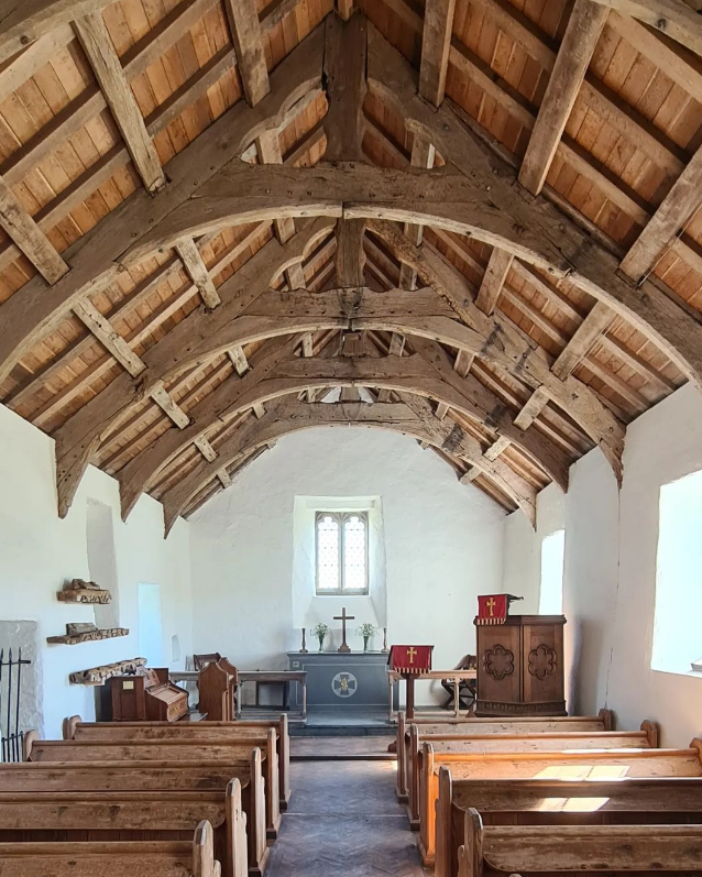Work on Eglwys y Grog, Mwnt Church has been completed outside, ready for a busy summer of visitors, services, and weddings.
Repointing and painting carried out by Paul <a href="/JustLimeLtd/">Just Lime Ltd</a> with Graphenstone Paints. 
#Mwnt #Community #Cymuned #Cadw #DiscoverCeredigion #SupportLocal