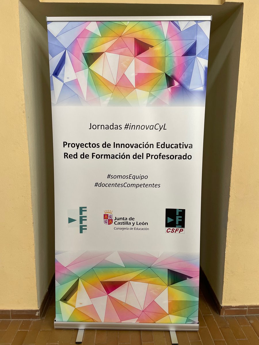 iestovar's tweet photo. 👁🏫 Comienzan las jornadas dedicadas al análisis de resultados de los #ProyectosdeInnovaciónEducativa en el @CSFPJCYL
El @iestovar presente a través del #PIEPLC y el #PIEInternacionaliza
#formacionCyL
#centrosEducaCyL https://t.co/5IHck0Nahz