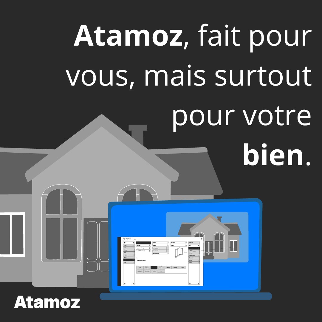 atamoz_'s tweet photo. On vous le dit, c'est pour votre bien ! 📷
#atamoz #complet #gratuit #enligne #logicieldegestion #location #locative #gestion #logiciel #immobilier #loyer #gerersonbien #client #proprietaire #locataire #plateforme #signature #patrimoine #bienimmobilier #copropriétaire #ordinateur https://t.co/bz23ogO8BI