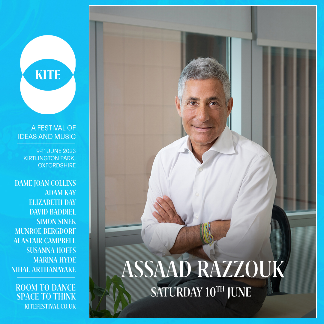 tortoise's tweet photo. .@AssaadRazzouk is a high-profile thought leader on climate change, clean energy and the UN climate talks.

At @KiteFSTVL this summer, he'll be talking about why most of what we're doing to go green is pointless... and how we can start to get it right.