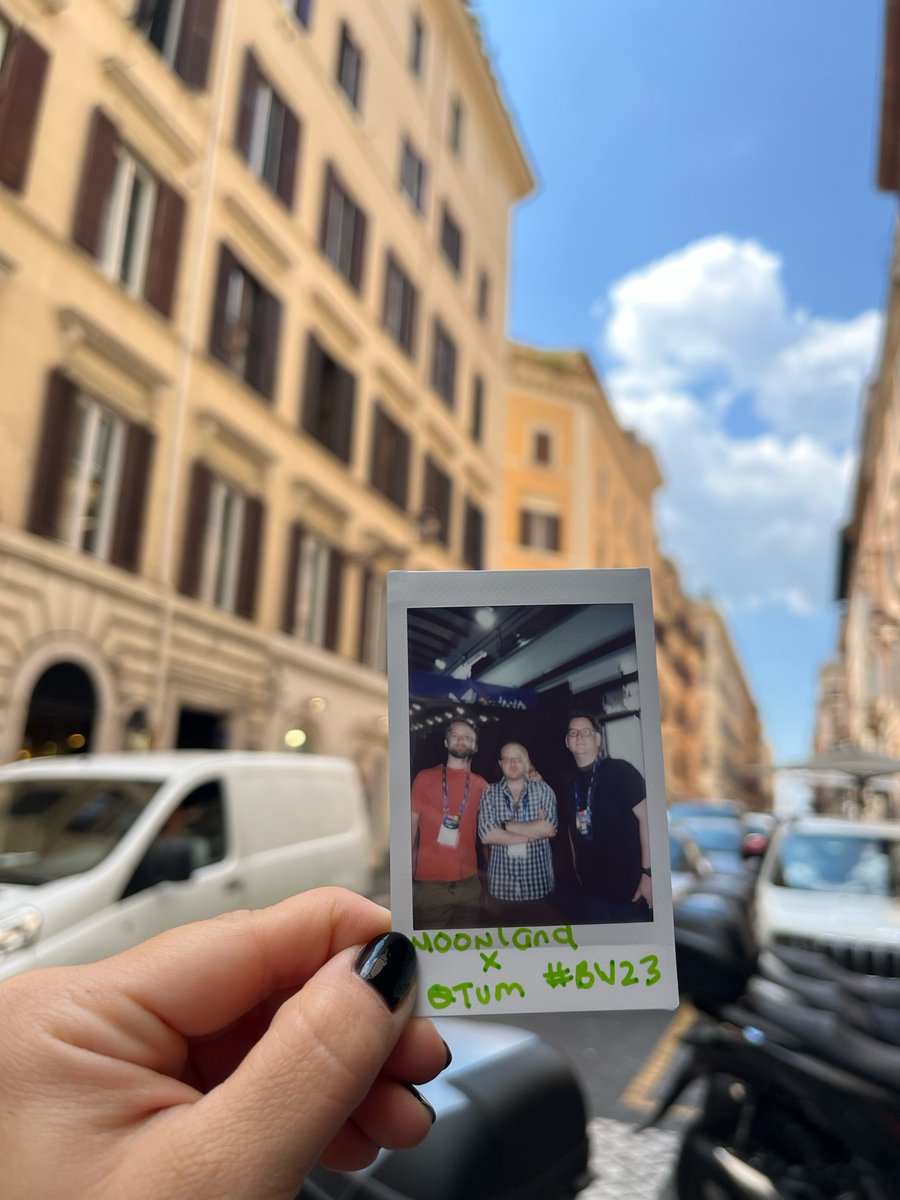 qtum's tweet photo. Hey @BlockchainRome! 🇮🇹

We're here checking the venue. We can't wait to let the audience enjoy @MetaMoonland's playable demo and meet blockchain enthusiasts.  🤝

#BWR23 Day 2! 📍 https://t.co/zF7CamUsuO