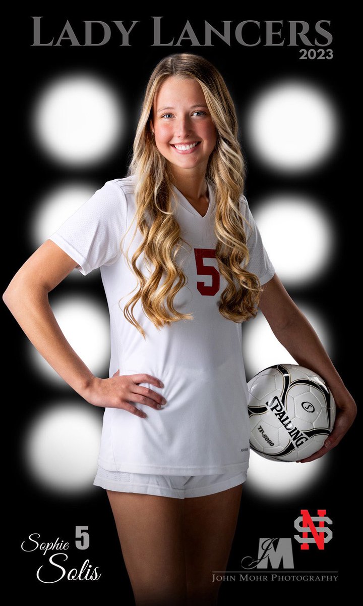 Senior Spotlight: 
# 5 Sophie Solis
Plans: Attend Scott Community College. 
Fun Fact: I love my dog!
Fav Memory: Going to Olive Garden at state and not having to pay. 
Advice: Off season is important, but remember to have fun because it’s high school.