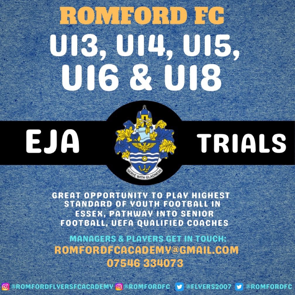 Romford FC tweet media