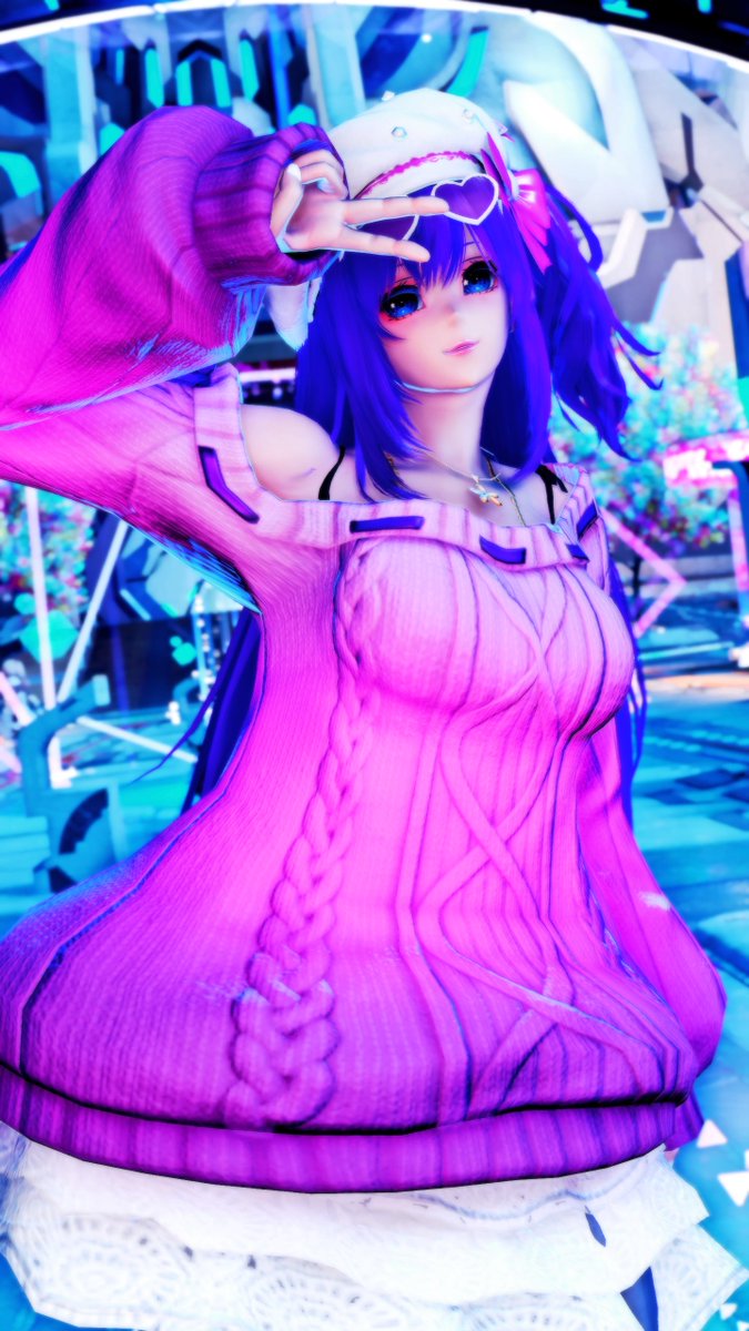 AyuFuji_ship2's tweet photo. Won't you come find love together with me in the everblue of the night? 💞

#PSO2NGS_SS 
#メンテの日なのでssを貼る https://t.co/IHmDGMBnau