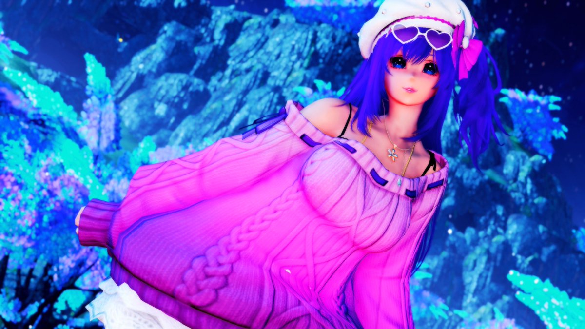 AyuFuji_ship2's tweet photo. Won't you come find love together with me in the everblue of the night? 💞

#PSO2NGS_SS 
#メンテの日なのでssを貼る https://t.co/IHmDGMBnau