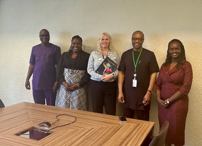BremnerLara's tweet photo. Was pleased to meet with key partner African Development Bank @AfDB_Group program representatives in Abidjan, including ADRiFI, ACCF, NEPAD-IPPF. #CanadaPanAfricaDev https://t.co/Kt41aKqSbx