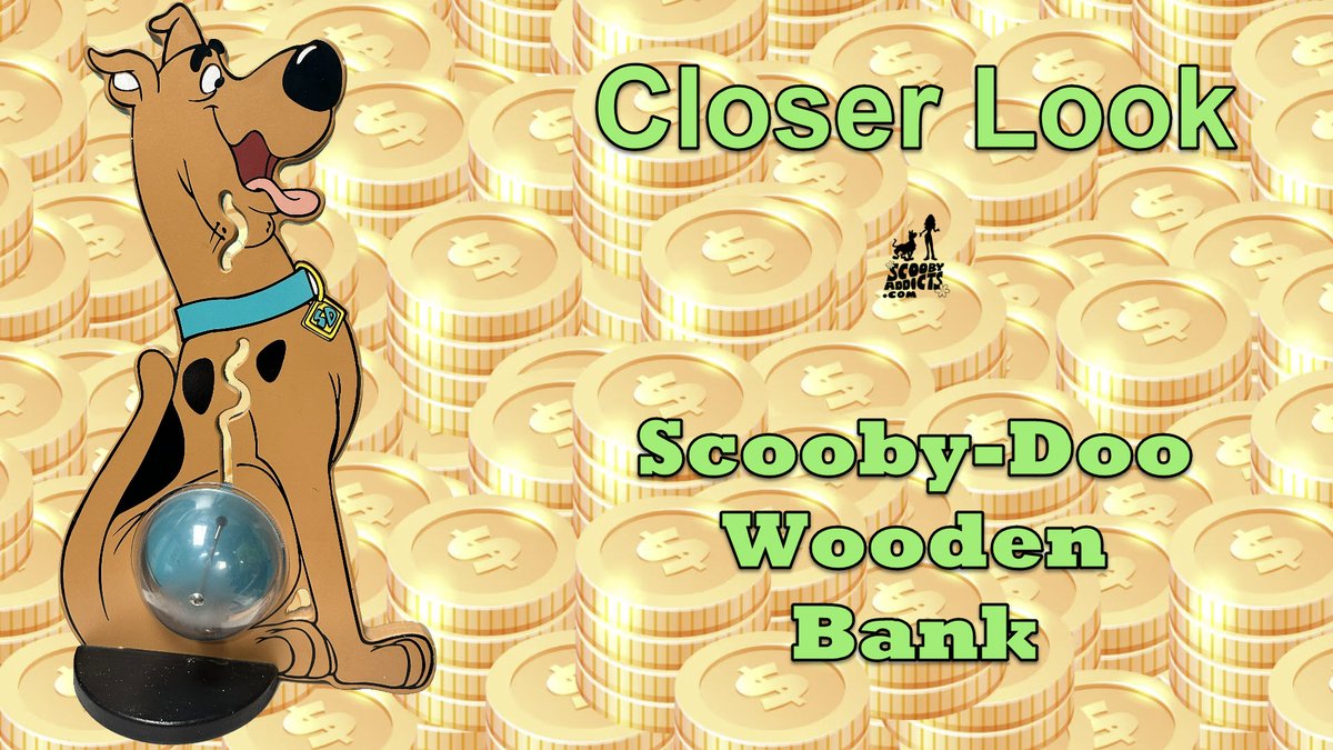 ScoobyAddict's tweet photo. This #ScoobyDoo wooden bank was one of my grails and I finally found it! It's such a cool piece and a lot bigger than I thought it would be. I'm so excited to add this to my collection. Take a #CloserLook at the bank with me!

https://t.co/TbpyqiIRhB

#ToyCollector #WBStore https://t.co/DhaXAiU8yB