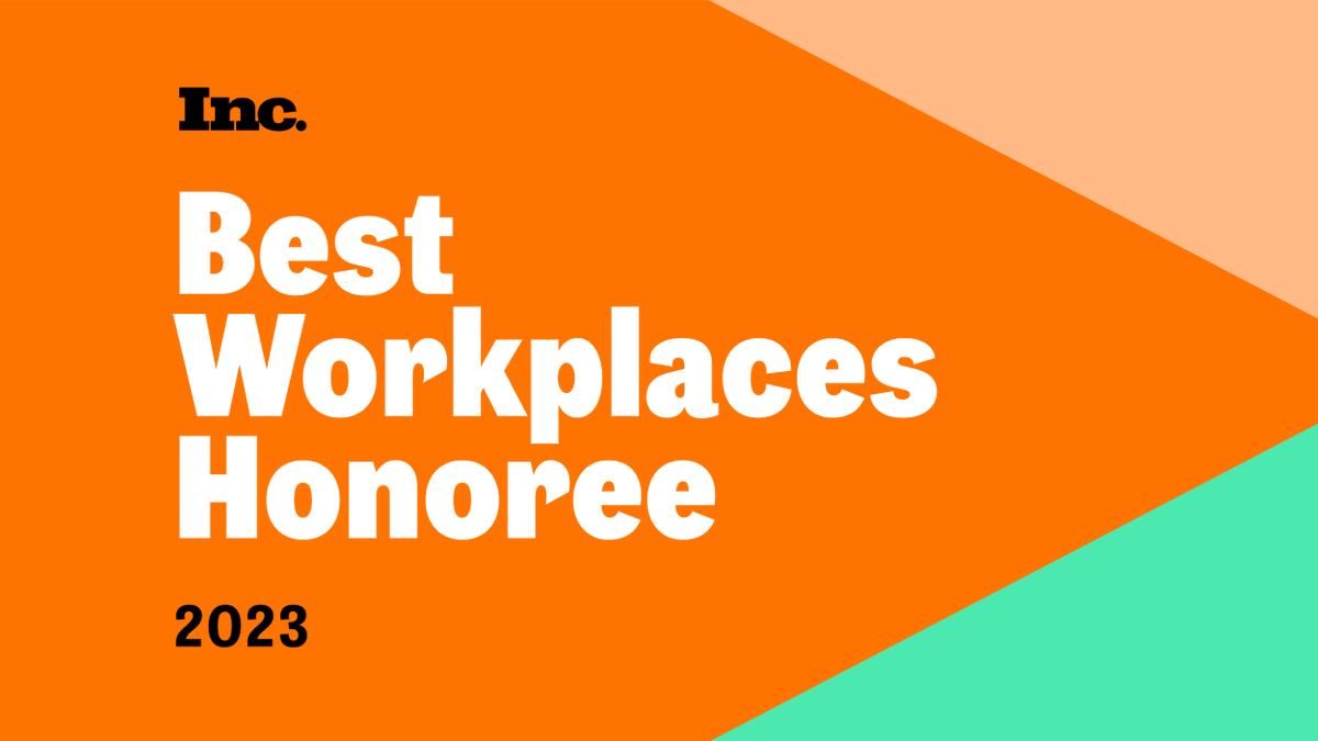 We've been named one of <a href="/Inc/">Inc.</a>'s Best Workplaces of 2023! 🎉 As an #employeeowned company, we're very proud of the culture we've built and continue to grow. Being recognized for it is icing on the cake! inc.com/best-workplaces 

#IncBestWorkplaces
#ESOP