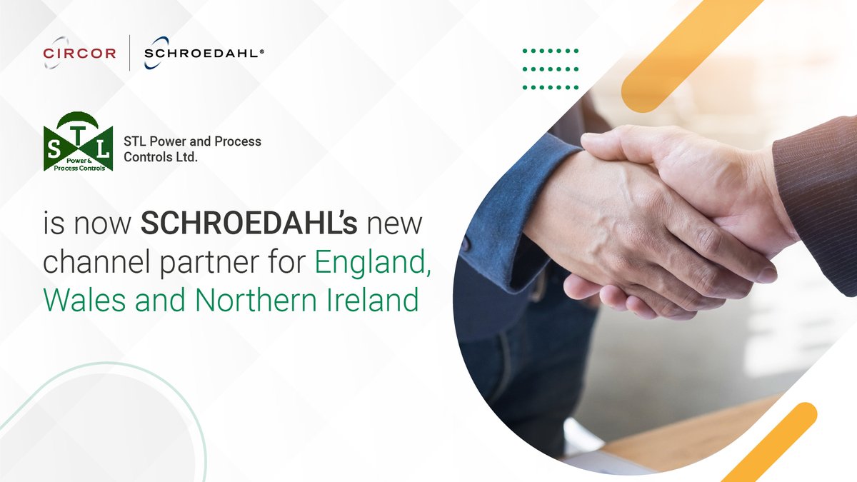 CIRCORint's tweet photo. #CIRCOR is proud to announce STL Power and Process Controls Ltd. as a new channel partner of #SCHROEDAHL for #England, #Wales and #NorthernIreland. We firmly believe that this association will contribute to our mutual business expansion in the territory. https://t.co/8smkUSg9Cl