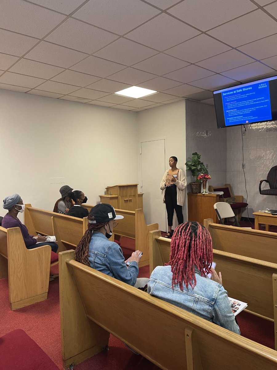 To close out #DCSAAM, DCCESV co-hosted a Stewards of Children training with coalition member <a href="/SafeShoresDC/">Safe Shores DC</a>. Held at Pilgrim Baptist Church, the training focused on teaching adults in DC’s robust faith community how to recognize and react responsibly to child sexual abuse.