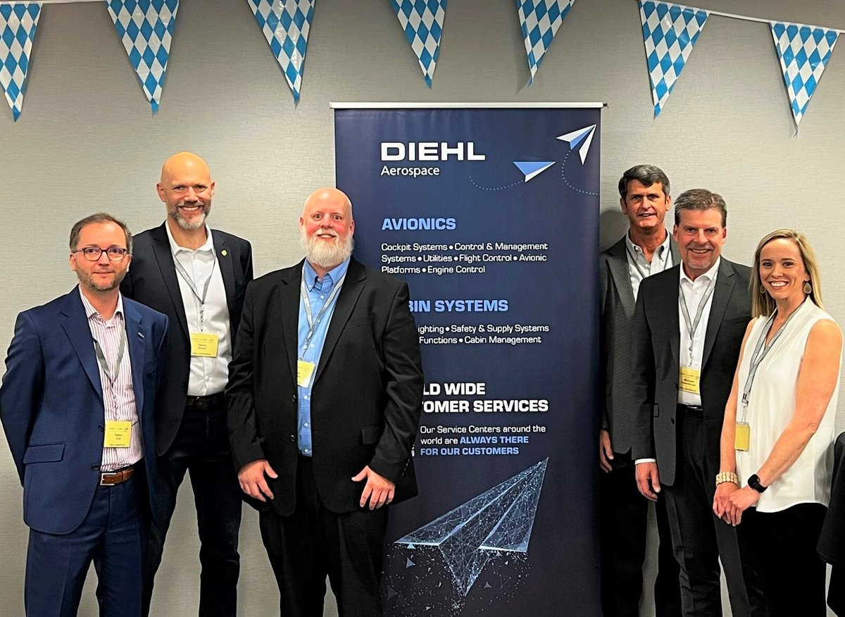 DiehlAviation's tweet image. Greetings from this year’s AEEC | AMC Conference 2023: our colleagues are on site until May 11 &amp;amp; looking forward to meeting &amp;amp; informing you about our full scope of support and service packages – worldwide. So come visit our hospitality suite! #AEEC #AEEC2023 #DiehlAviation