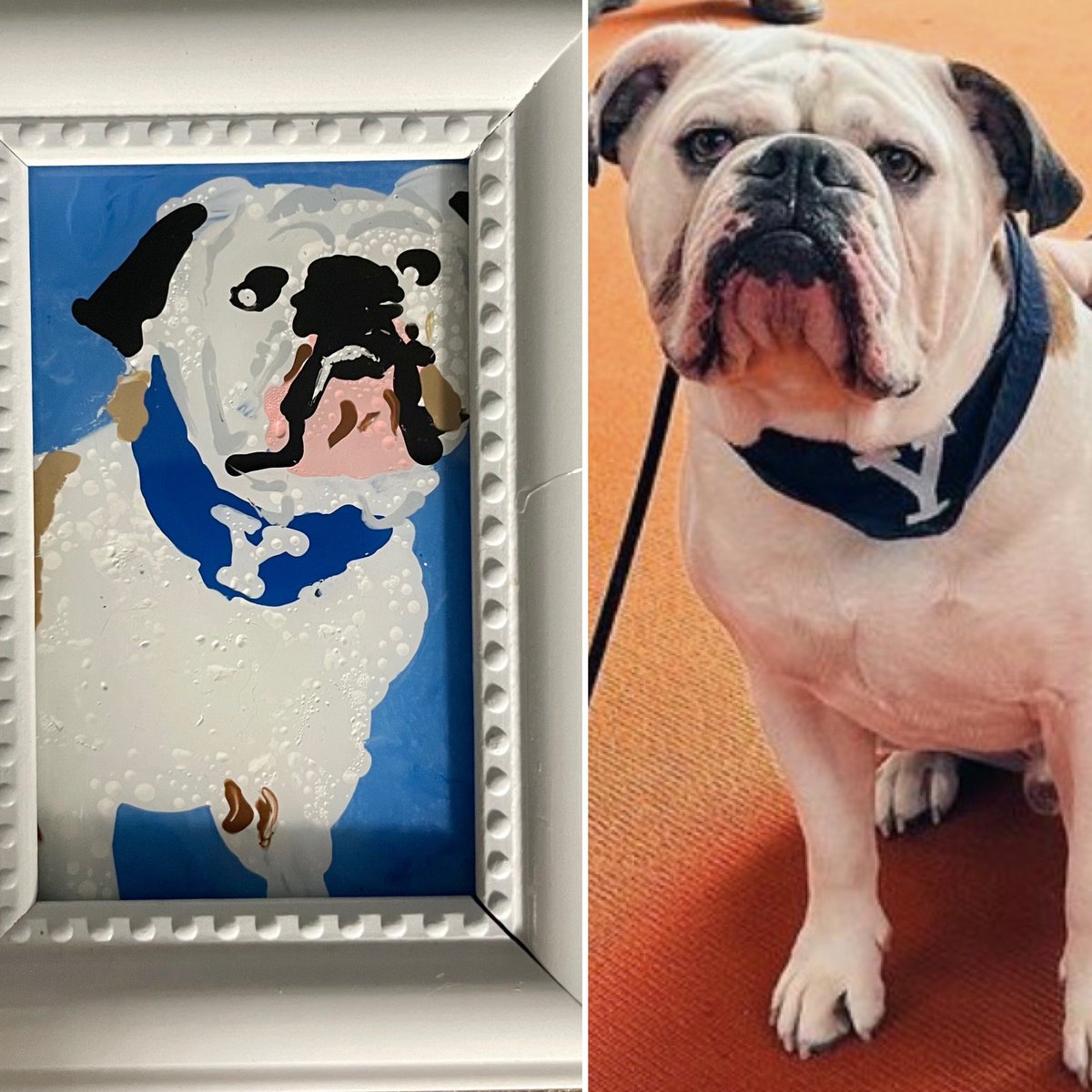 MrsBButters's tweet photo. Fundraising is never easy. So proud of my daughter’s initiative and creativity. These pet pictures that she’s painting for $10 to save up for a trip to London are so cute!  I’m curious - what fundraisers have you had success with? @chickensrevenge https://t.co/VelVTPhSqg