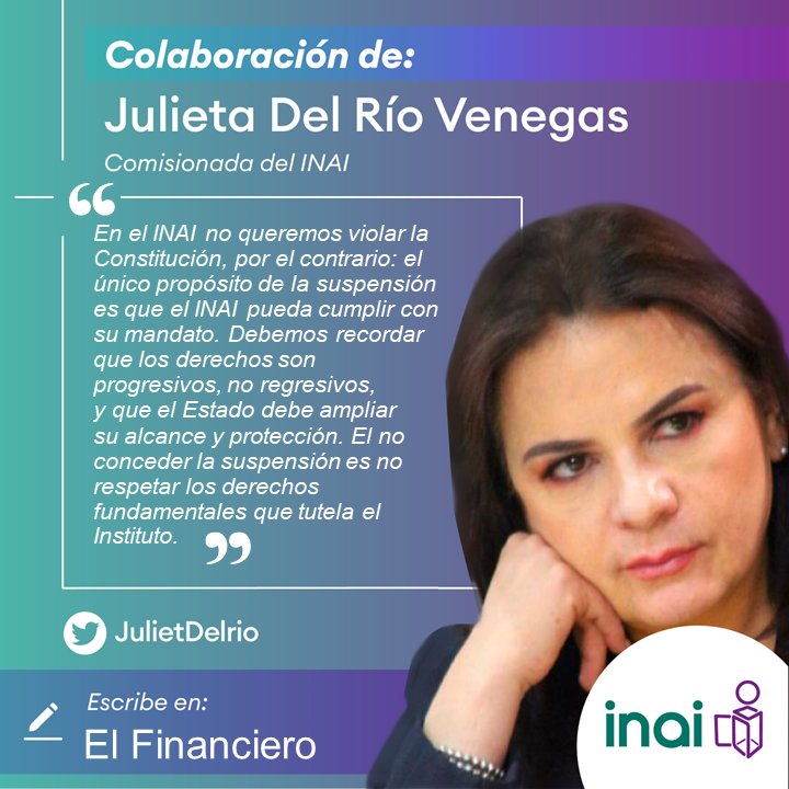 lafoca17's tweet photo. #MexicoConINAI
#TodasyTodosSomosINAI
#TransparenciaEsNuestroDerecho
@MorenaSenadores
@gpplural @SenadoresdelPAN @SenadoresPRD @SenadoPRI @BancadaNaranjaS
@INAImexico
@JulietDelrio https://t.co/pi9KxHl2kX