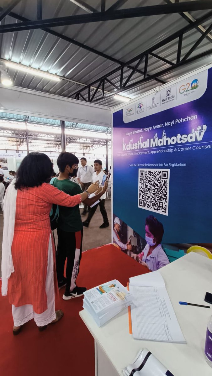 NSDCIndia's tweet photo. Check out the first-ever Mizoram Mega Job Fair 2023! Organized by LESDE under SANKALP scheme and MCC Scheme. The event was inaugurated by Shri Tawnluia , Deputy Chief Minister Mizoram. https://t.co/EHpHram2Yq