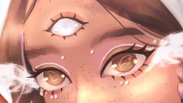 i love drawing eyeeesss