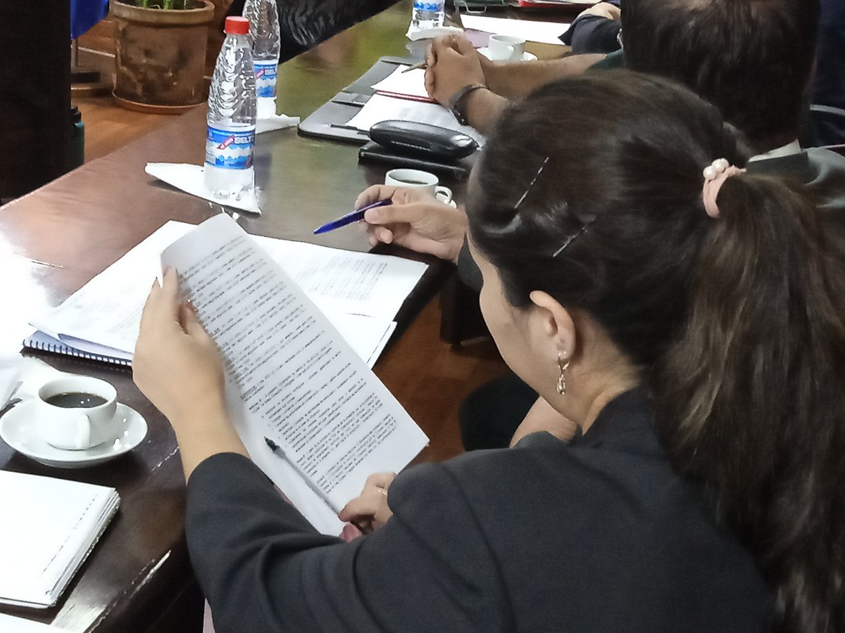 CONADERNAPY's tweet photo. ⚠️#Ahora Inicia la mesa de trabajo coordinada por la #CONADERNA @JuanAfara para tratar el Proyecto de Ley que busca declarar como área protegida la Laguna Tacumbú, de Asunción, propiedad de la 1ra División de Infantería
📍Sala de reuniones de la Comisión https://t.co/U1sxHxm49r