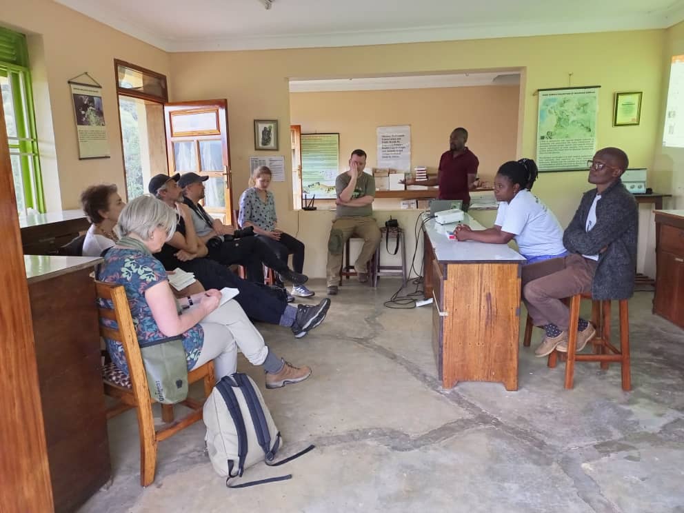 CTPHuganda's tweet photo. Interested in learning about the link between gorillas and human health? Visit our Gorilla Health and Community Conservation Center in Buhoma, Bwindi! Don't forget to include a stop when you visit https://t.co/ihcfr5CHWi.  #OneHealth #TeamGorilla #SavingGorillasOneSipAtATime https://t.co/fGN8u8zlP3