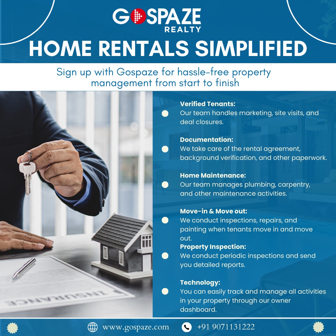GoSpazeGo's tweet photo. Home Rentals Simplified: Sign up with Gospaze for hassle-free property management from start to finish.

#Gospaze #GospazePropertyManagement #propertymanagement #rentalproperty #propertymanager https://t.co/gXwvJ66PH6