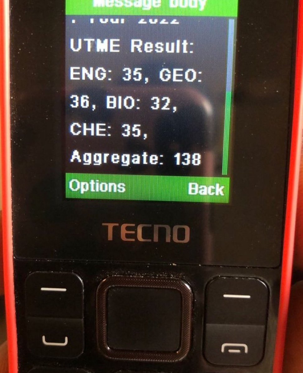 toridey_'s tweet photo. Abeg na my sister's jamb result. She wan study medicine. Please, which university can she enter?? She'll be in the comment section.
#tribunal #ColdplayIndonesia #jambsuccess https://t.co/8sptZFYXc6