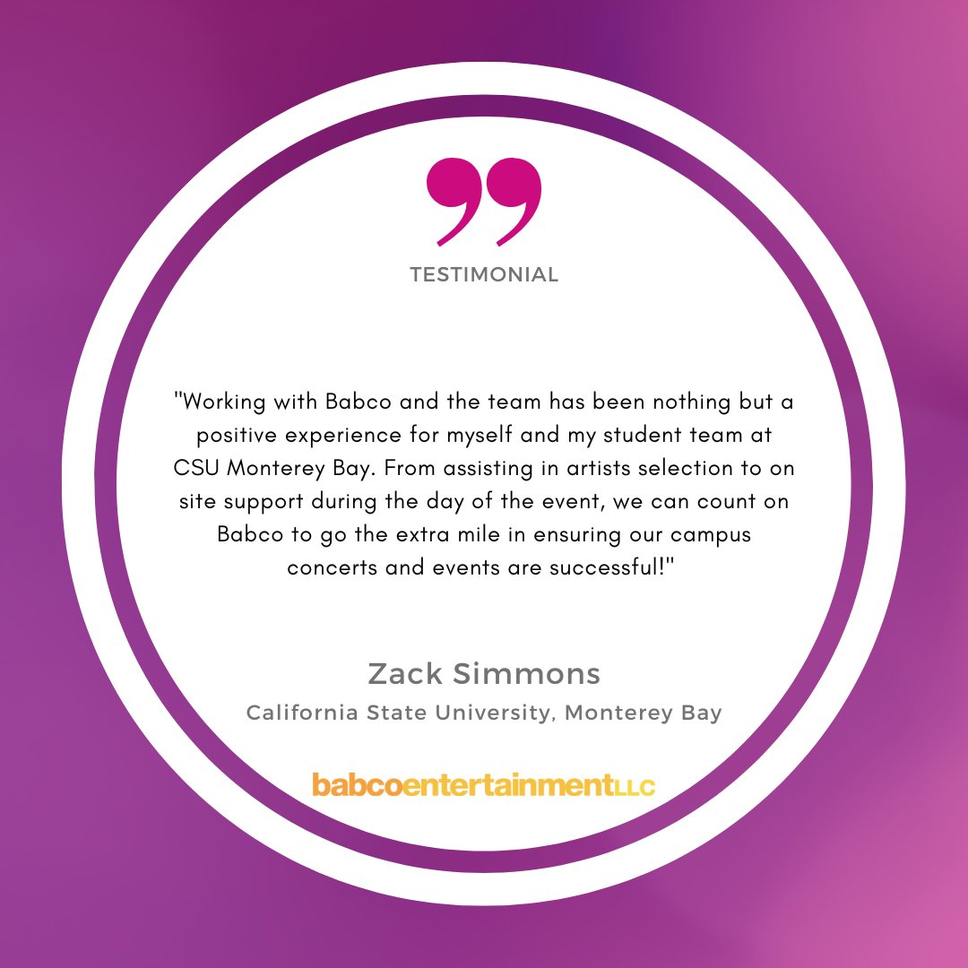 Babco Entertainment tweet media